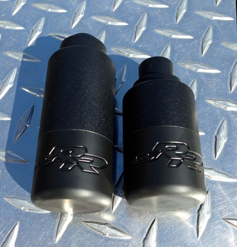 BMW S1000RR Delrin Tip Frame Sliders / Crash Knobs S1000 RR & HP4