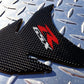 GSX-R Real Carbon Fibre 3D Tank Pad Protector GSXR 250 600 750 1000 1100