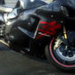 Red CHROME Hayabusa Kanji Logo Rim Stripes / Tape - Suzuki GSXR GSX1300R BUSA