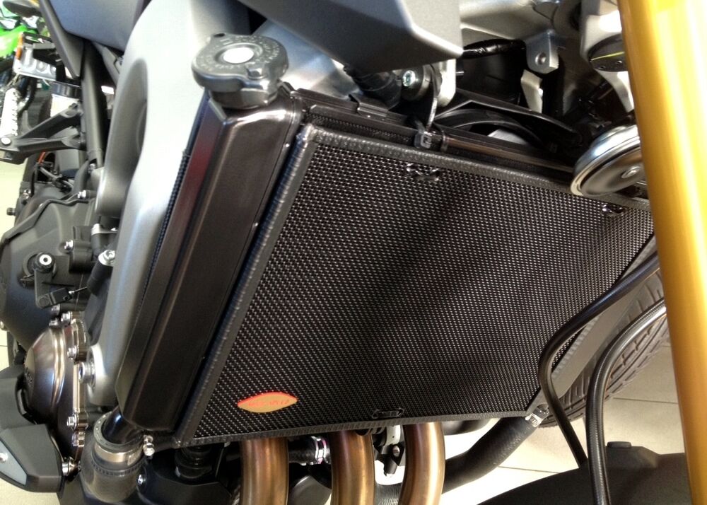 Yamaha MT-09 FJ09 XSR900 - WarpSpeed Stainless Steel Radiator Guard MT ...