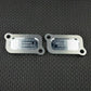 Honda VTR1000 FIRESTORM PAIR Block Off Plates SAS AIS Delete Kit VTR1000F