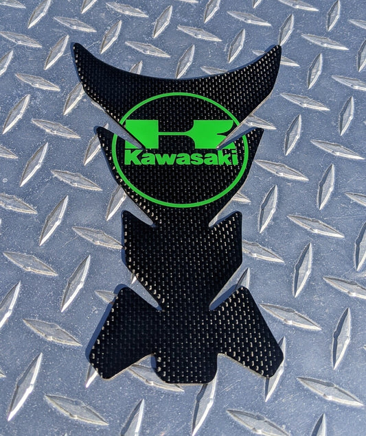 REAL Carbon Tank Pad - Kawasaki 250R 300 400 500 650R Z750 Z800 Z900 Z1000 Ninja
