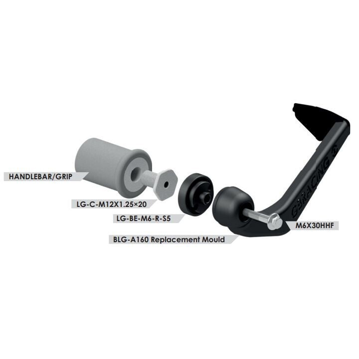 GBRacing Lever Guard - Suzuki 2023 + GSX-8S GSX-8R Brake Protector GB Racing