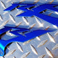 Yamaha 2009 - 2014 R1 Blue Heel Guards / Ankle Plates  2013 2012 2011 2010