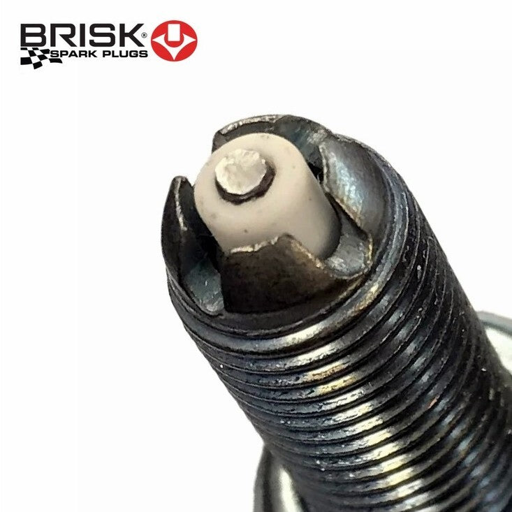 2 x BRISK AAOR10LGS Spark Plugs For Ducati 1198 & Panigale 899 959 1199 1299 R S