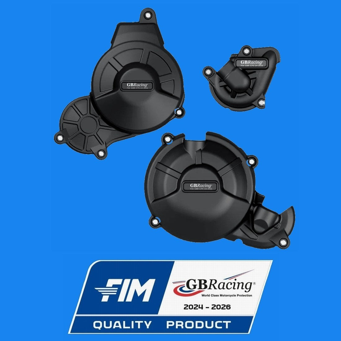 GB Racing Aprilia 2025 + RS660 Tuono 660 Engine Case Cover Slider Protector Set