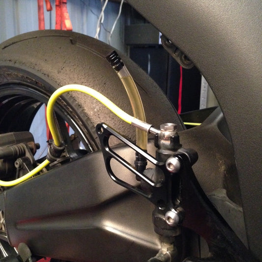 TYGON Rear Brake Reservoir Delete - ZX4R ZX6 ZX10 ZX14 ZH2 Z1000 Z900 Z800 Z750