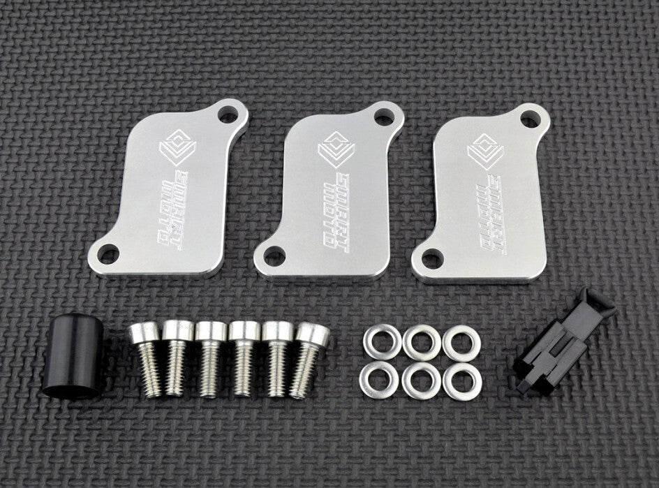 1050 Ravi Block 2005 - 2010 Triumph Speed Triple 1050 AIS Blanking Plates SMOG Block O ...