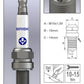 2 x BRISK AAOR10LGS Spark Plugs For Ducati DesertX Streetfighter & Panigale V2