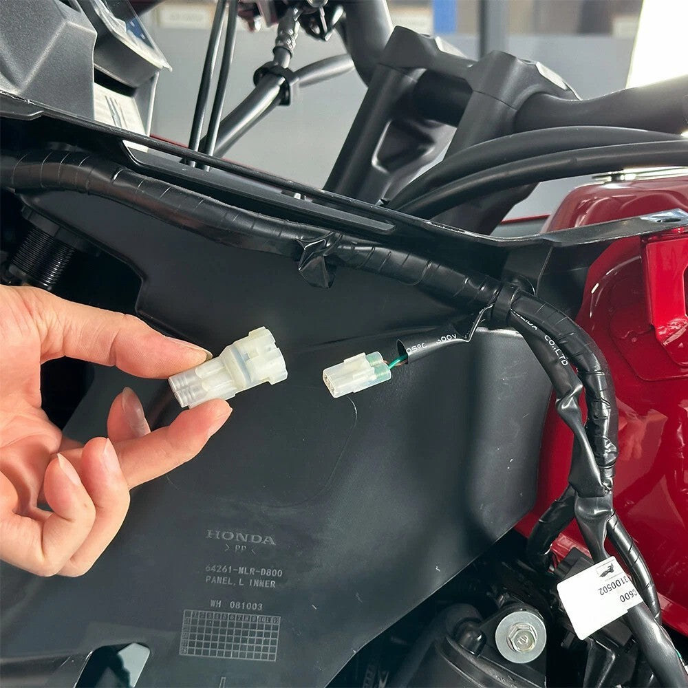 Pre 2020 Honda CB500F CB500X CBR500R Accessory Power Plug Auxiliary Splitter