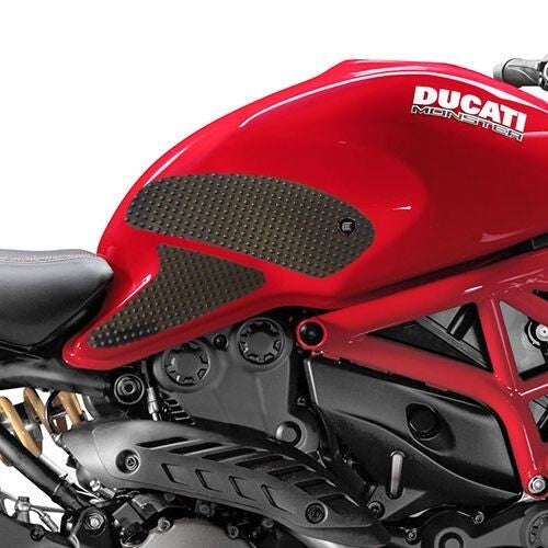 Ducati Monster  797  821  1200  Eazi-Grip Evo Tank Grip Traction Pads - Black