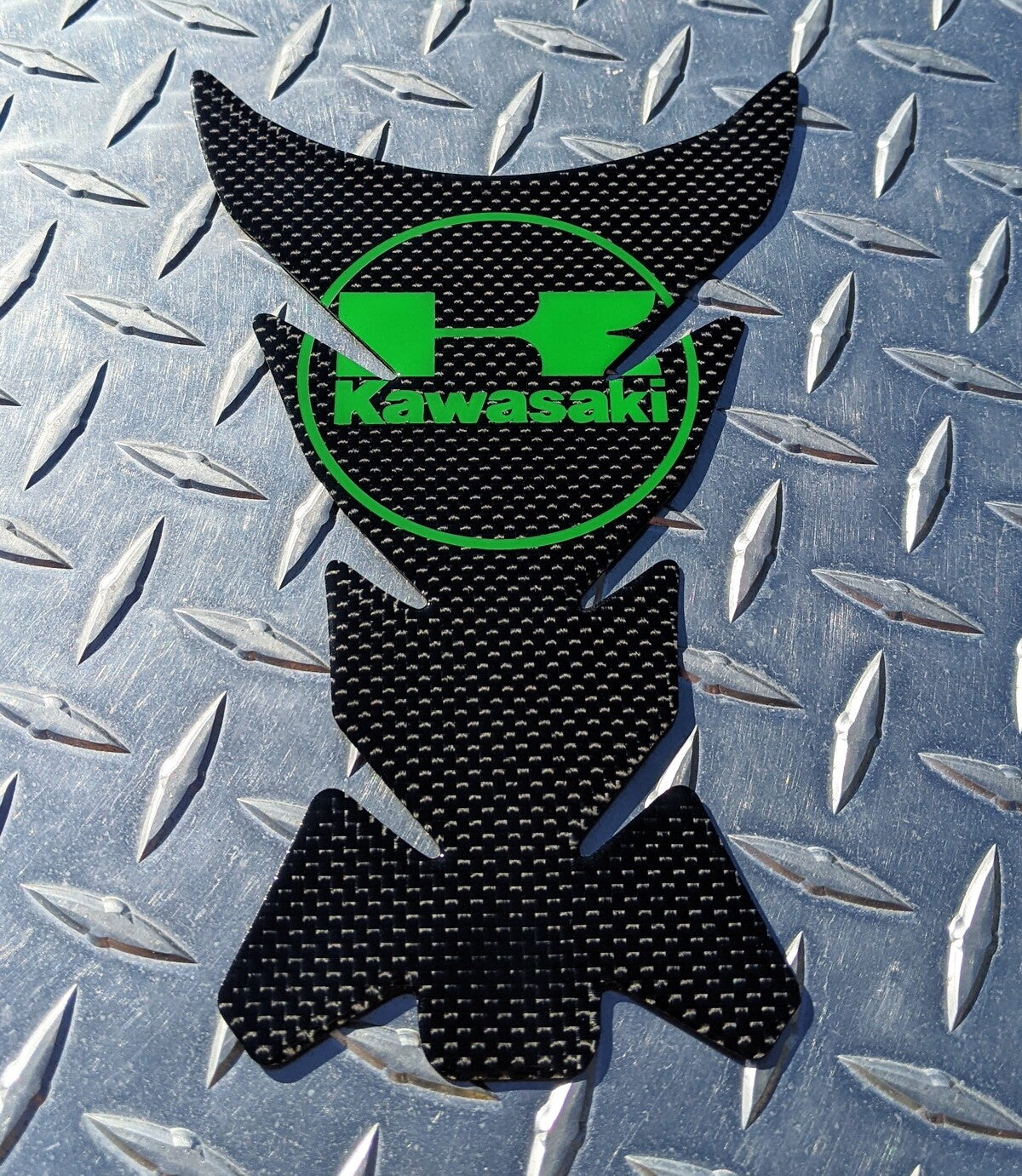 REAL Carbon Tank Pad Kawasaki ZX4R ZX6R ZX7R ZX9R ZX10R ZX12R ZX14 ZX14R ZZR1400