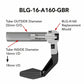 GBRacing Brake Lever Guard / Protector Universal 16mm to 19mm ID Handlebars GB