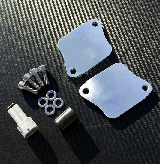 Suzuki GSX-R 750 K4 K5 PAIR Block Off Plates AIS Valve Delete Kit GSXR 2004 2005