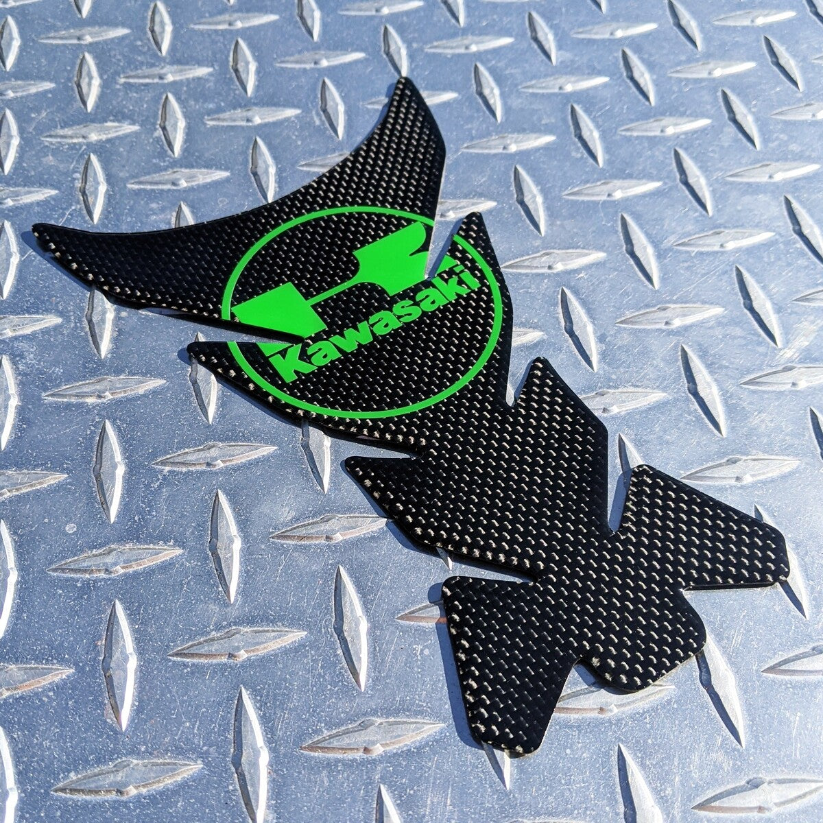 REAL Carbon Tank Pad Kawasaki ZX4R ZX6R ZX7R ZX9R ZX10R ZX12R ZX14 ZX14R ZZR1400