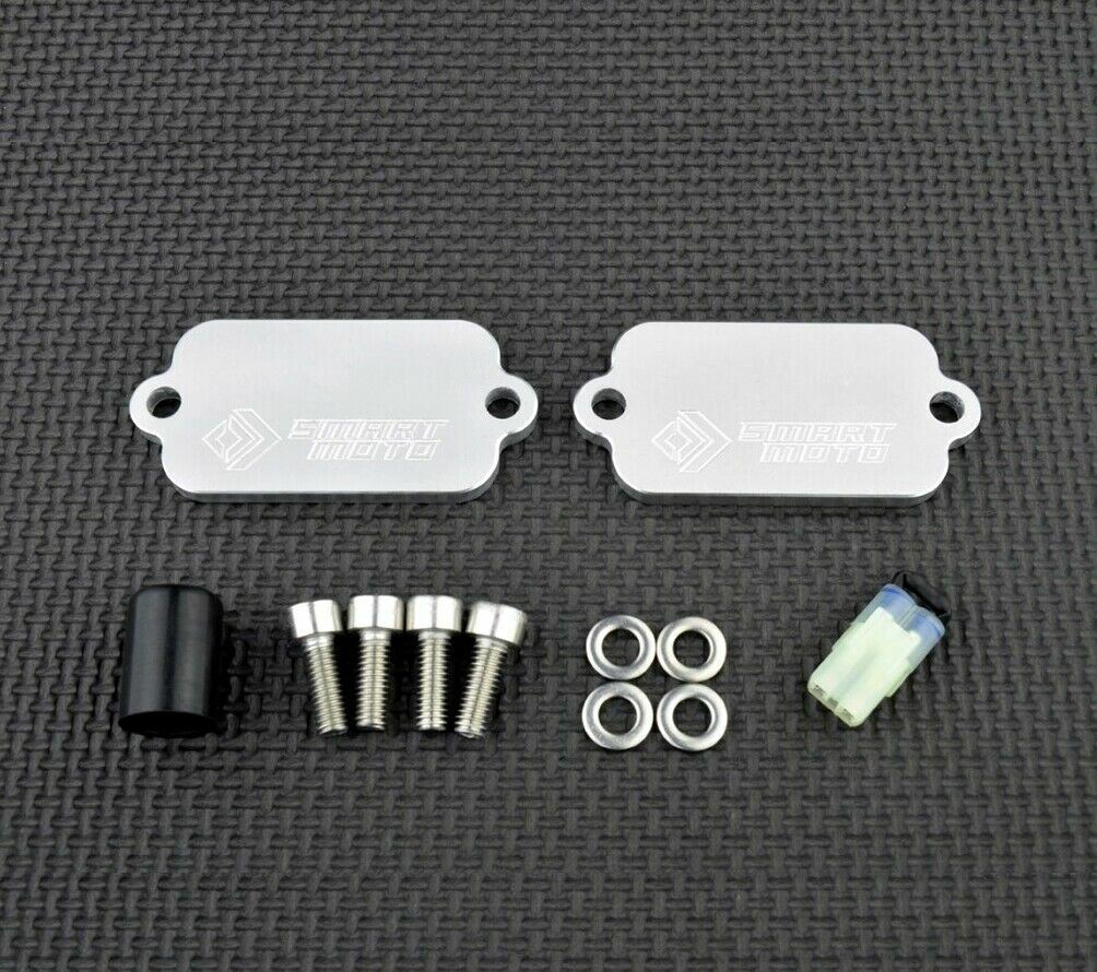 Suzuki DL1000 PAIR AIS Block Off Plates Kit DL 1000 V-STROM 2002 - 2012 VSTROM