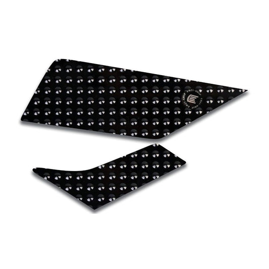 2023 + Triumph Street Triple 765 R / RS Eazi-Grip Evo Tank Traction Pads - Black