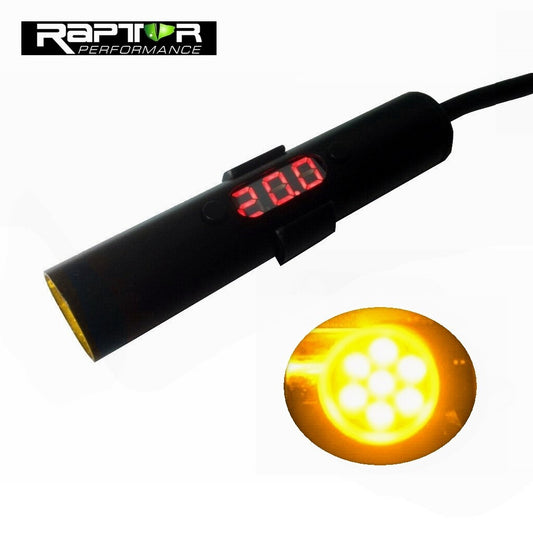Raptor LED Shift Light R1 GSXR TL1000 HAYABUSA 1400 ZX10 ZX12 ZX14 CBR RC51 VROD