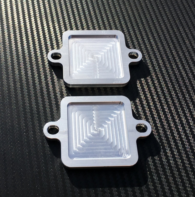 2006 + Yamaha R6 AIS SAS Block Off Plates PAIR Valve Delete Kit YZFR6 RACE