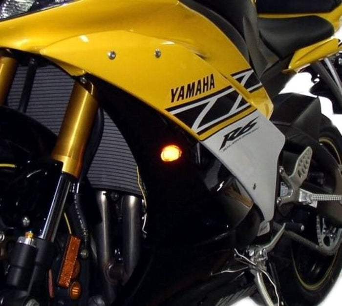 Yamaha Flush Mount LED Turn Signals R1 R6 R3 TENERE 700 XTZ700 XJ6 FZ6R - Clear