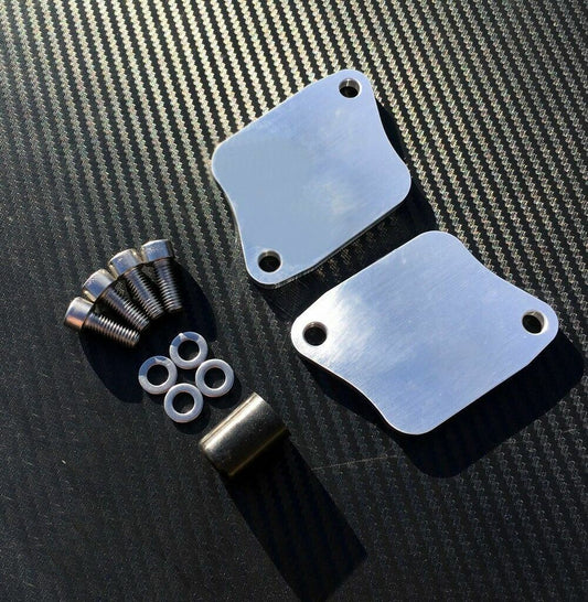 Suzuki GSX-R 600 K1-K3 PAIR Block Off Plates AIS Delete Kit GSXR 2001 2002 2003