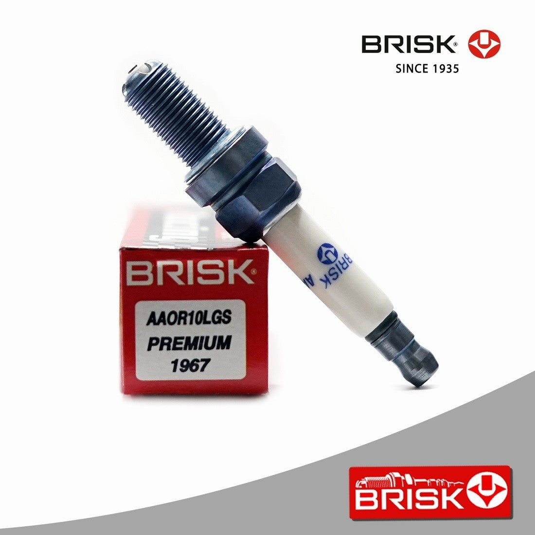 2 x BRISK AAOR10LGS Spark Plugs For Ducati 1198 & Panigale 899 959 1199 1299 R S