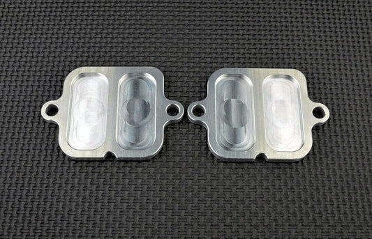 Honda VFR800 F VFR800X Crossrunner SMOG Block Off Plates PAIR AIS Eliminator VFR