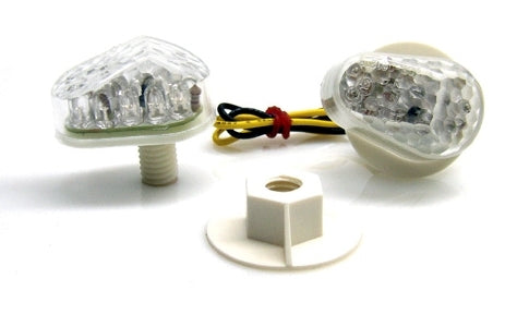 Yamaha Flush Mount LED Turn Signals R1 R6 R3 TENERE 700 XTZ700 XJ6 FZ6R - Clear