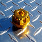GOLD Triumph Oil Cap - 675 675R Street T595 955i Sprint 1050 Speed Triple Tiger