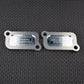 2019 + CRF450 L RL X SMOG Plate PAIR Eliminator Block Off Honda CRF 450 CRF450L