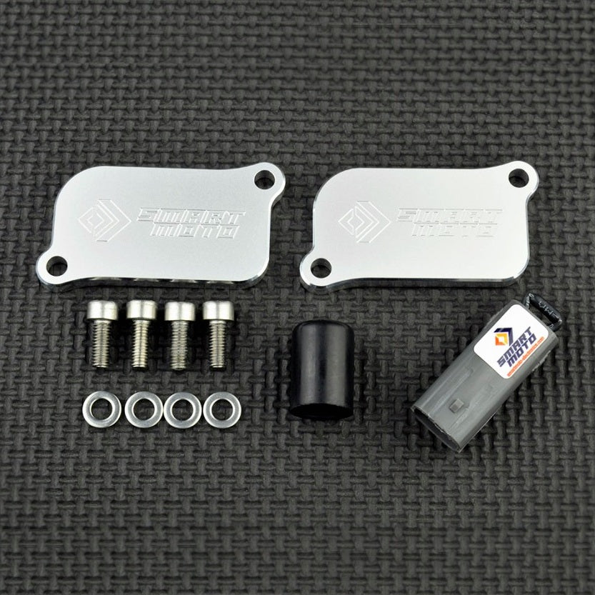 Honda VT750 SHADOW SMOG PAIR Block Off Plates 2008 - 2017 VT750C VT750S VT750RS