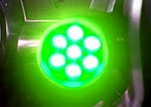 GREEN Raptor LED Shift Light R1 R6 GSXR HAYABUSA GSX1400 ZX10 ZX12 ZX14 CBR VROD